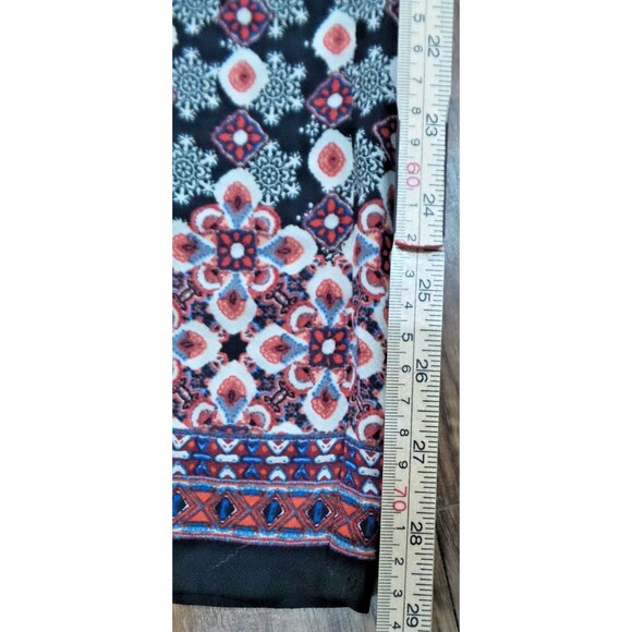 Joe B J Benbasset Women Burgundy Palazzo Pant Size Large Elastic Waist - Picture 6 of 10